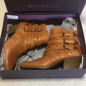 Enzo Angiolini Leather Boots